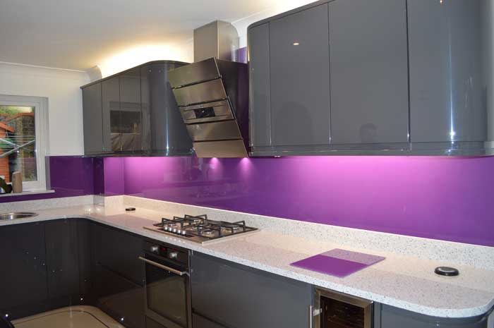 Coloured Glass Splashbacks